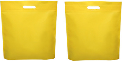 

Handicraft Solid Party Bag(Yellow, Pack of 2)