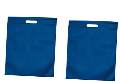 

Handicraft Solid Party Bag(Blue, Pack of 2)