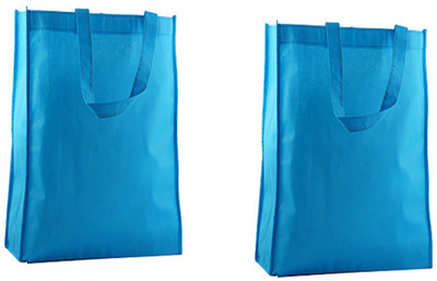 

Handicraft Solid Party Bag(Blue, Pack of 2)
