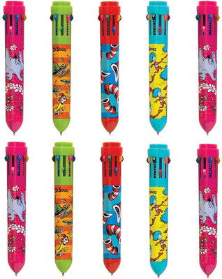 

Kit4Curious 10in1 Color Ballpoint Pen Set - Birthday Party Return Gifts (Pack of 10) Multi-function Pen(Pack of 10)