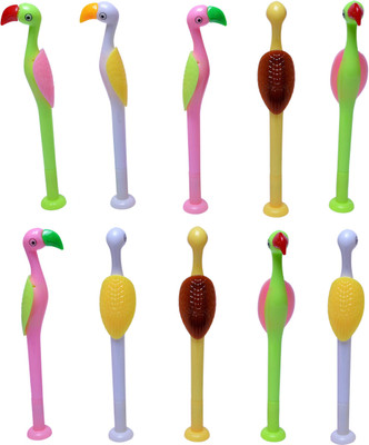 

Kit4Curious Colorful Bird Ball-Pen for Kids Birthday Return Gift (Pack of 10) Ball Pen(Pack of 10)