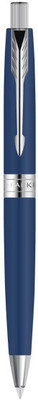 

Parker Aster Matte Blue CT Chrome Trim, Blue Body, Blue Ink, Fine Point Ball Pen