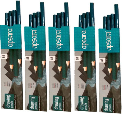 

Apsara 8B DRAWING PENCILS Pencil(Set of 1, Multicolor)