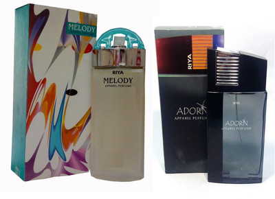 

Riya Melody Blue Apparel 30ml Perfume With ADORN Apparel Perfume - 30 ml(For Men & Women)