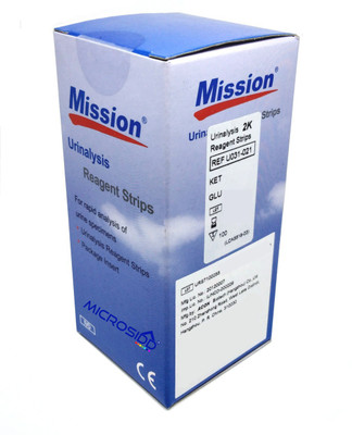 MICROSIDD Mission Urine analisys Glucose Ketone Ph Test Strip(5 - 9)