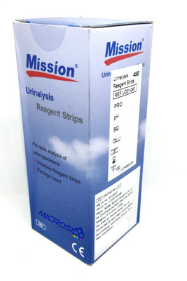 

Microsidd Mission Urine Ketone-SG-Protien 4SE Ph Test Strip(5 - 9)
