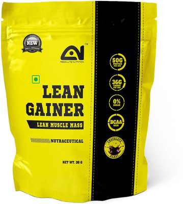 

ABSOLUTE NUTRITION Lean_Gainer_Chocolate_30 gm_Pouch Whey Protein(30 g, Chocolate)