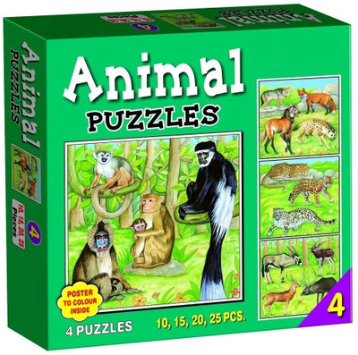 

Tingoking Animal Puzzle Number 4 (10 to 25 Pieces)(4 Pieces)
