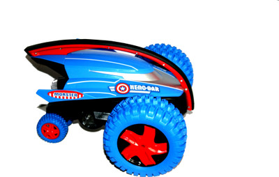 

Adraxx Stunt action Monster Crazy Devil Gyro Car with Strong Bounce Power & Colorful Lights (Blue)(Blue)