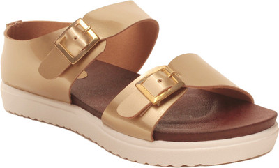 

MSC Women Gold Flats