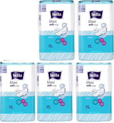 

Bella Maxi Soft Wings Sanitary Pad(Pack of 75)