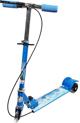

Shrih Kids Ride on Scooter Frozen Character- Sky Blue Manual Scooter(Sky Blue)