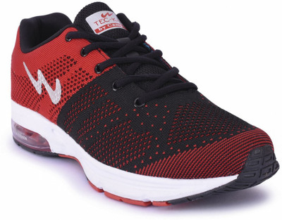 

Campus Shoe Walking Shoes For Men(Multicolor, Black & red