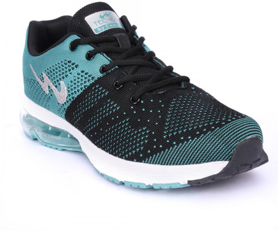

Campus CMP-FUTURA-3G-567A-BLK-TBLU Running Shoes For Men(Black, Blue, Black green
