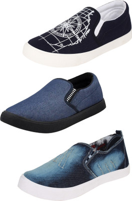 

Sporter 461-361-761 Slip On Sneakers For Men(Navy, Blue, Multicolor