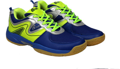 

B-TUF PASSION Badminton Shoes For Men(Blue, Green