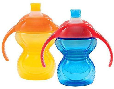 

Munchkin Click Lock Bite Proof Trainer Cup, Yellow/Blue,(Blue)
