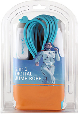 

Spinway Digital Speed Rope With Digital Display, Portable & Easy To Carry Digital Cordless Skipping Rope(Blue, Length: 4 cm)