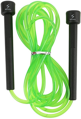 

Spinway Freestyle Jump Rope With Comfortable, Lightweight Handles Beaded Skipping Rope(Green, Length: 5 cm)