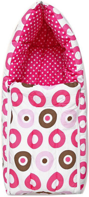 

Miss & Chief Mod Dots Pink Choco Reversible Baby Sleeping Bag(Multicolor