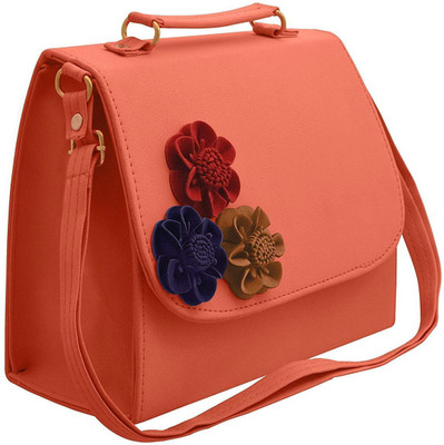 

BUY FOR CHANGE LLP Women Casual, Formal, Evening/Party Tan PU Sling Bag