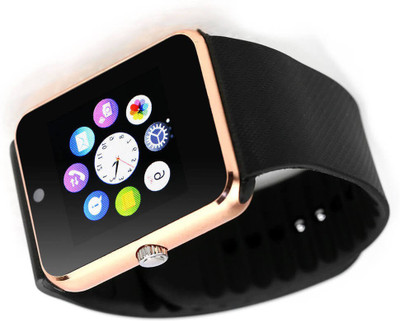 

SEGGO Genuine Brown Smartwatch_GT08_ Bluetooth Smart Watch With Camera Suitable For All 3G, 4G Unisex Boys & Girls Phones Brown Smartwatch(Black Strap Medium)