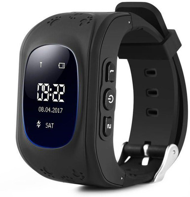 

BIEBER Q50 Smartwatch(Black Strap Free Size)