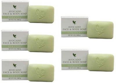 

Forever avocado face and body soap 150 g (pack of 5 )(750 g, Pack of 5)