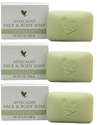 

Forever avocado face and body soap 150 g ( set of 3 )(450 g, Pack of 3)