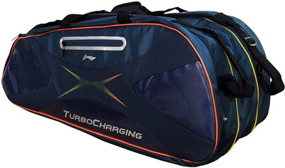 

Li-Ning 9 IN 1 Badminton Kit bag - ABDC006 Kit Bag(Blue, Kit Bag)