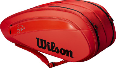 

Wilson FEDERER DNA 12PK - INFRARED Racquet Bag(Red, Kit Bag)
