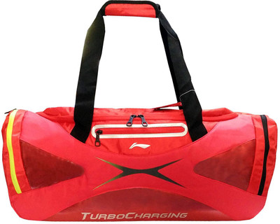 

Li-Ning 9 IN 1 Badminton Kit bag - ABDC002 Kit Bag(Red, Kit Bag)