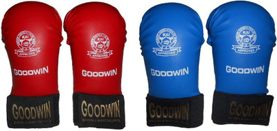 

Goodwin KARATE GLOVES Martial Art Gloves (, Red, Red and blue