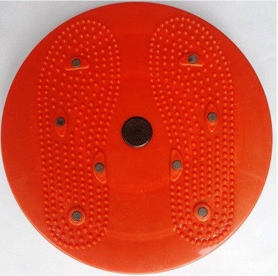 

ME Tummy twister acupressure mat with magnets for abs and full body exercise Stepper(Red)