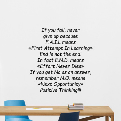 marvellous 60 cm m_neverfail Self Adhesive Sticker(Pack of 1)