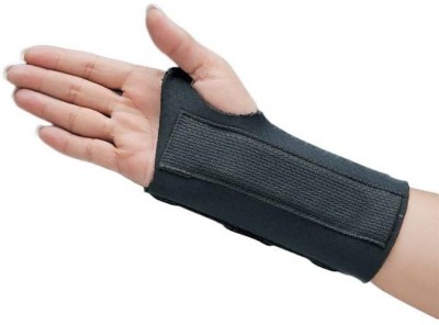 G.M.S Rehabilitation Wrist Cock Up Splint LEFT Splints(Grey)