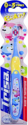 

Trisa Baby Toothbrush - 1 to 3 years Soft Toothbrush