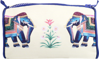 

Puneet Gupta Cosmetic Pouch(Beige)