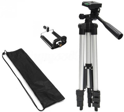 

SHIANK SUPPER BEST PHOTOGRAPHY OUTDOOR USE THIS PRODUCT Tripod - 3110 Portable & Foldable Camera - Mobile Tripod With Mobile Clip Holder Bracket , Fully Flexible Mount Cum Tripod , Standwith Three-dimensional Head & Quick Release Plate Only 150 gm Tripod 