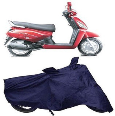 VINTAGEART Two Wheeler Cover for Mahindra(Gusto, Blue)