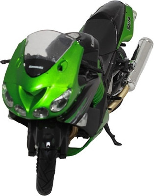 

New-Ray Kawasaki ZX-14(Green, Black), Black;green