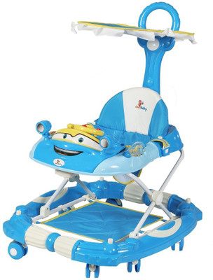 

Sunbaby Activity Walker With Parent Rod(Blue)