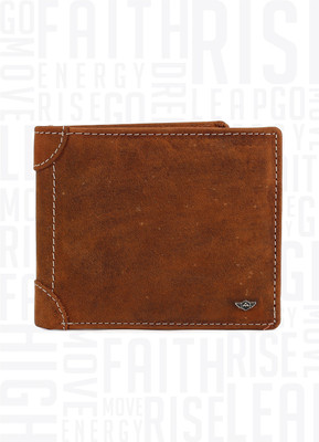 

Metronaut Men Tan Genuine Leather Wallet(4 Card Slots)
