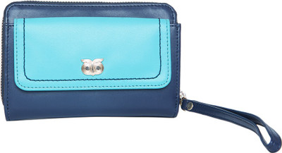 

Chumbak Women Casual Blue Canvas Wallet(6 Card Slots)