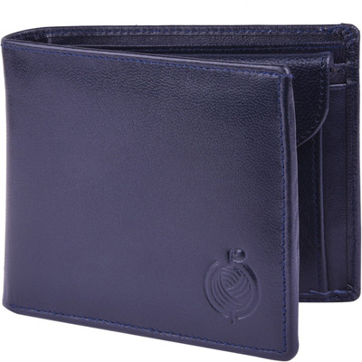 

Taksh Men Blue Genuine Leather Wallet(5 Card Slots)