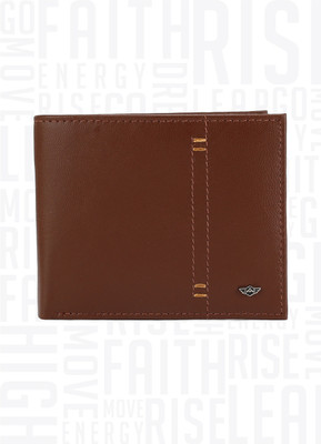 

Metronaut Men Tan Genuine Leather Wallet(4 Card Slots)