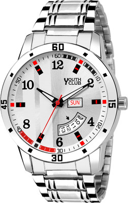 

Youth Club DD-527WHT Avtar Day and Date Hybrid Watch - For Men