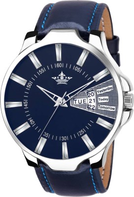 

Swisso Sws-5711 Day & Date Blue Dial Analogue Watch - For Men