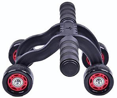

ShopyBucket 4-Wheel Ab Roller Ab Wow Dragon MultiFunctional Wheel Exercise Equipment Ab Exerciser(Black)