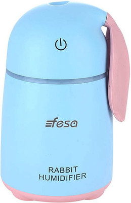 

fesa Ultrasonic Air Humidifier Rabbit Aroma Fog Diffuser Cool Mist Generator. Portable Room Air Purifier(Blue)